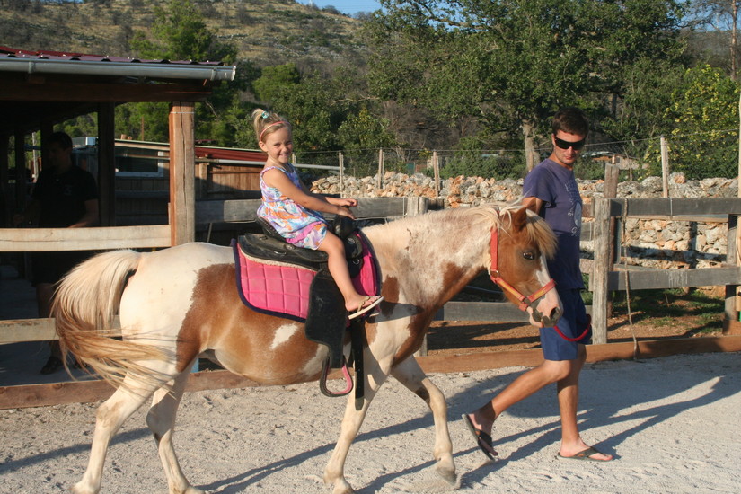 horse riding
